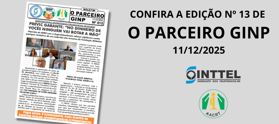 O PARCEIRO GINP Nº 13 – 11/12/25