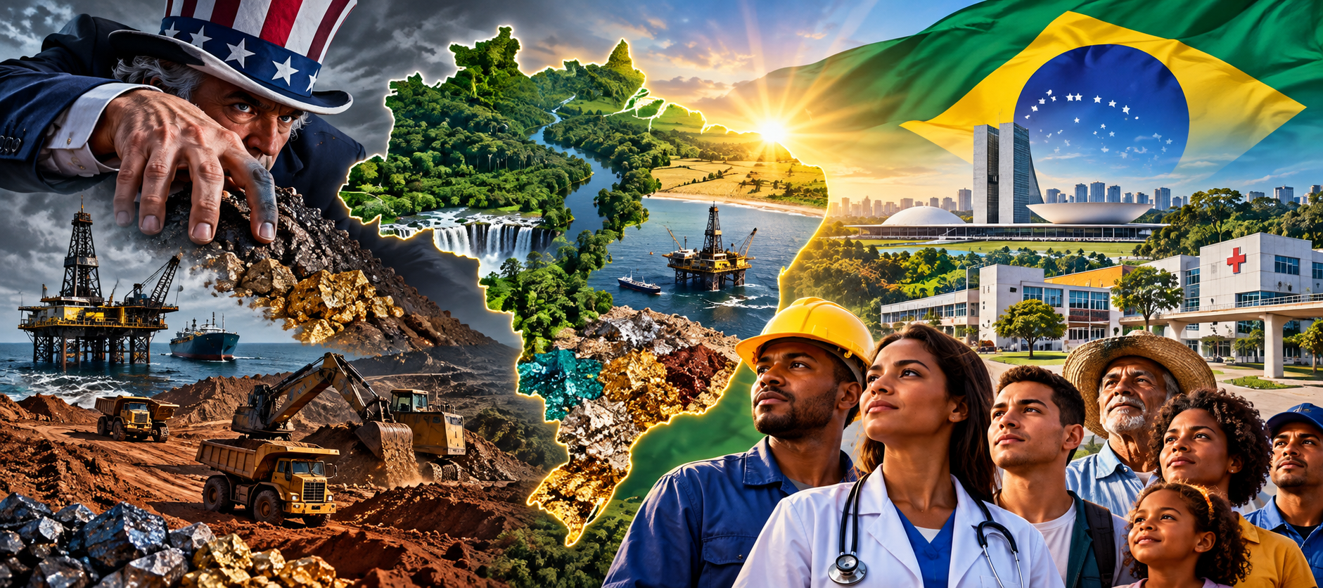 BRASIL: SOBERANIA OU SUBORDINAÇÃO? VOCÊ SABE O QUE ESTÁ EM JOGO?
